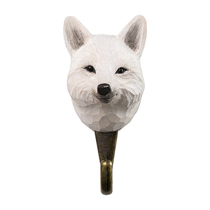 Käsin veistetty seinäkoukku Naali / Napakettu