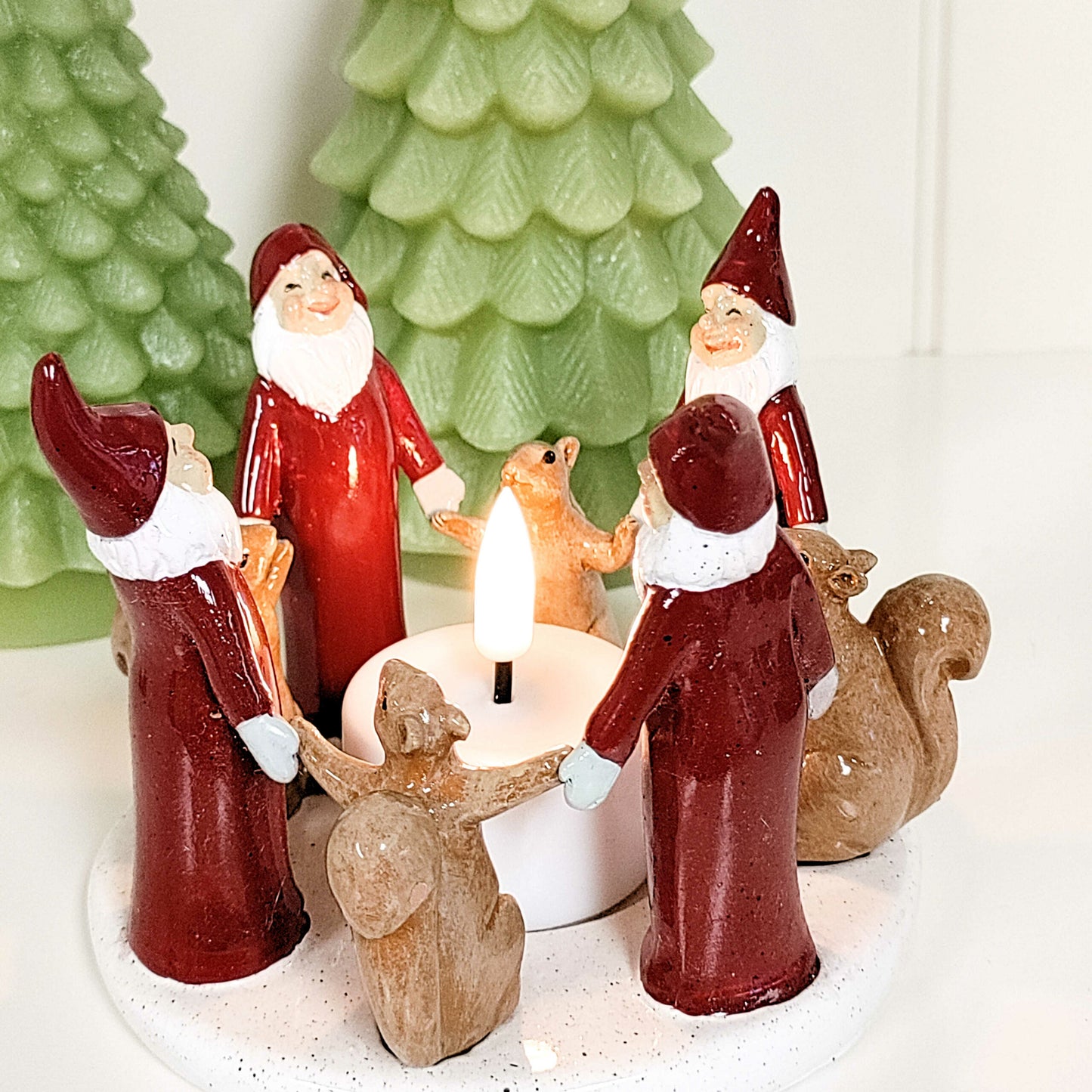 Valkoinen Led tuikku 2 kpl