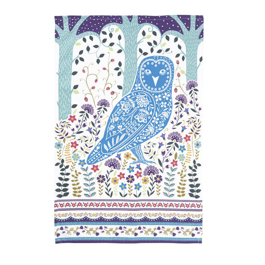 Keittiöpyyhe Pöllö - Woodland Owl
