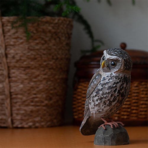 DecoBird koristelintu Pöllö - Little Owl