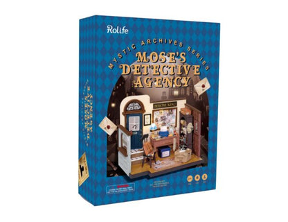 DIY Miniatyyritalo Etsivätoimisto - Mose's Detective Agency
