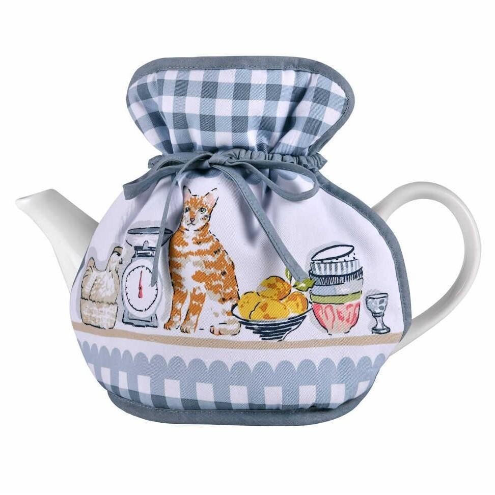 Pannumyssy muff teepannulle Pantry Cat