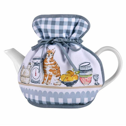 Pannumyssy muff teepannulle Pantry Cat