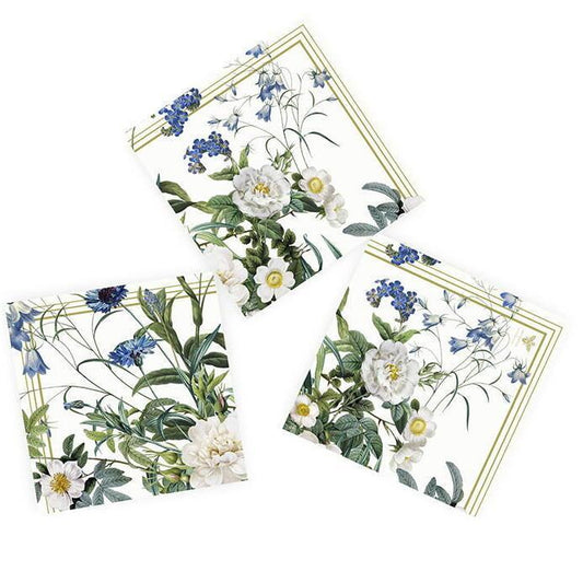 Servetti Sininen Puutarha - Blue Flower Garden 33 x 33 cm