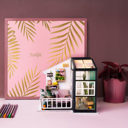 DIY Miniatyyritalo Parveke