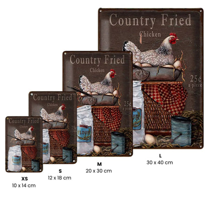 Peltikyltti Country Fried Chicken
