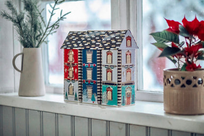 Peltipurkki Talo punainen - Townhouse