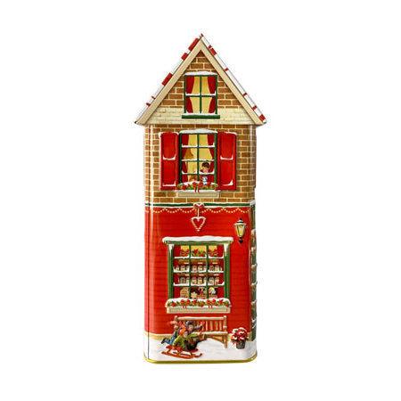 Peltipurkki Winter Cookie &amp; Sweet Shop - Talvinen keksi- ja karkkikauppa