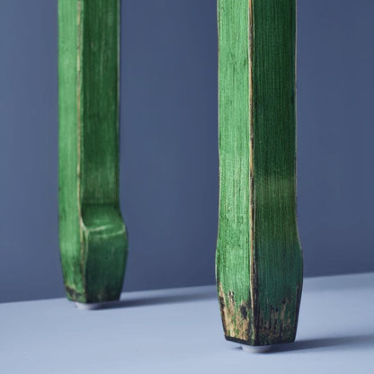 Sivupöytä kuluneen näköinen vihreä 100 x 26 cm