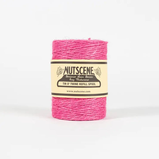 Juuttinaru Pinkki - Pink Twist (täyttörulla String in a Tin purkkiin)