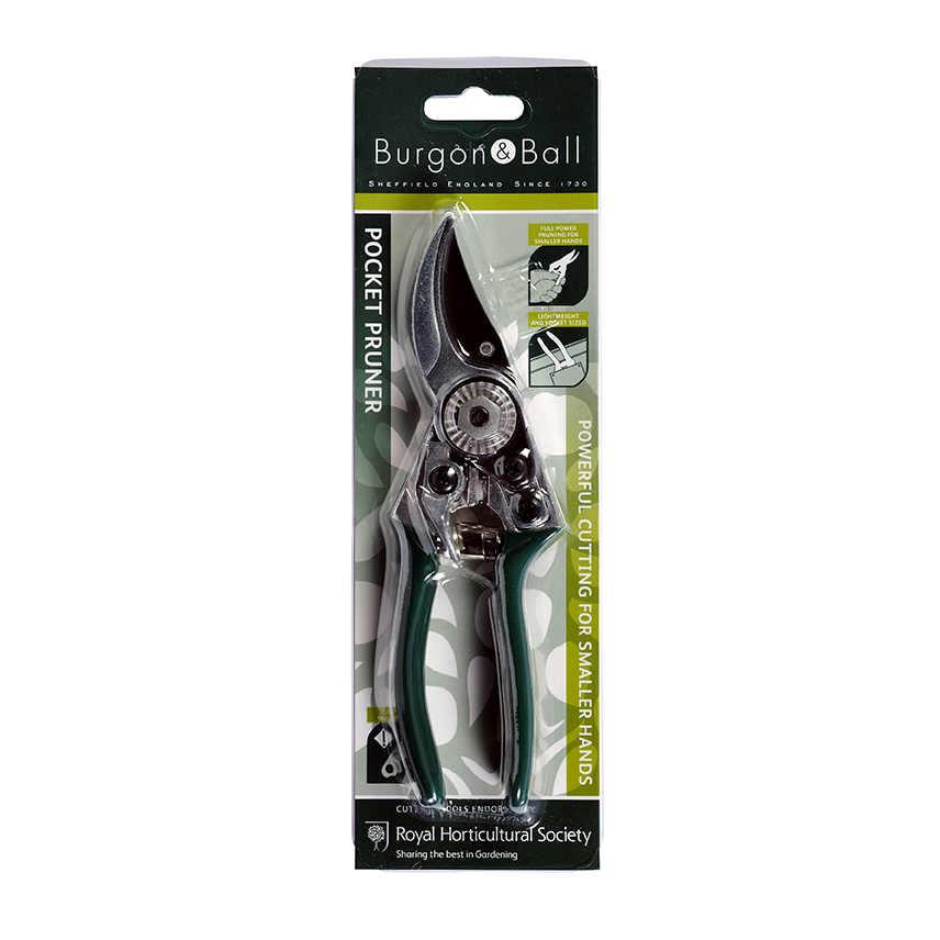 Keskikokoiset oksasakset Vihreä - Pocket Pruner