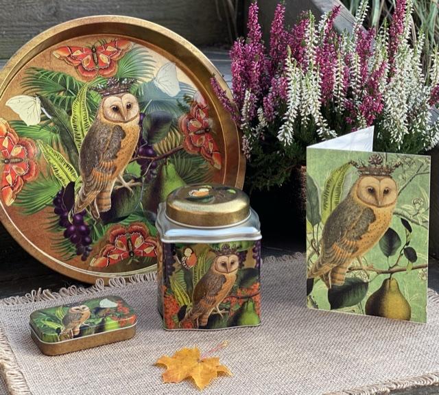 Teepurkki Pöllö - Whimsical Garden