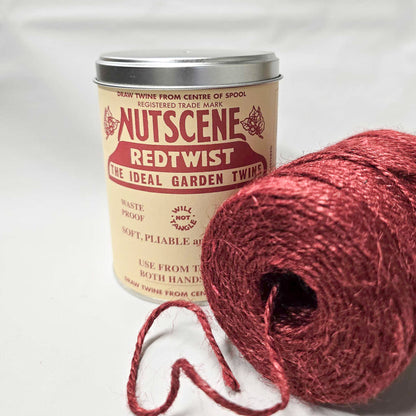 String In a Tin juuttinaru punainen - Redtwist