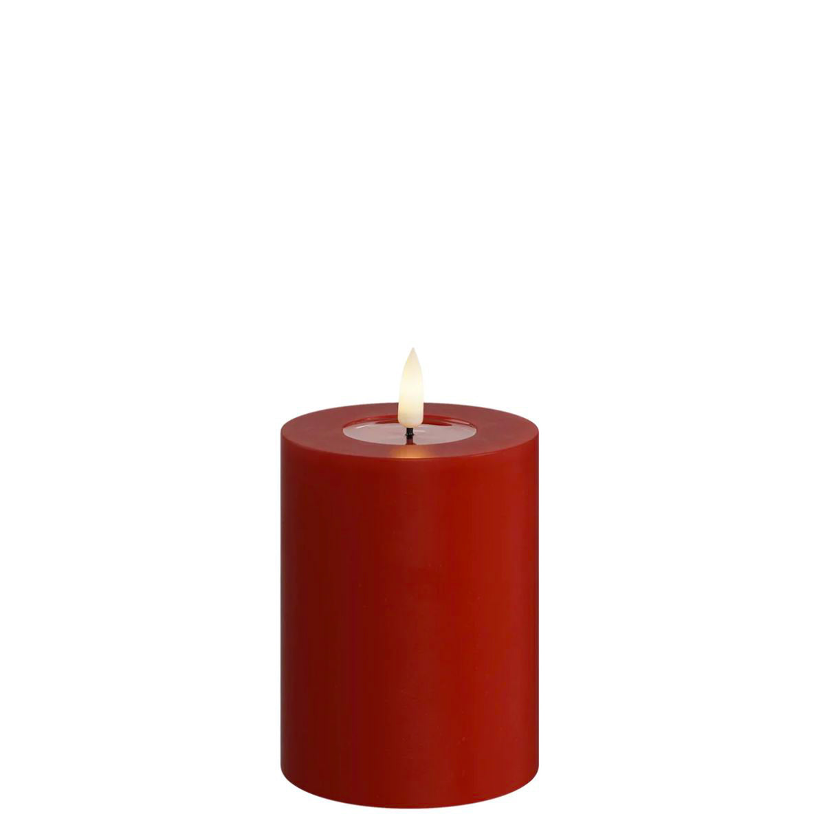 Led-kynttilä Punainen (Red) halk. 7,5 cm