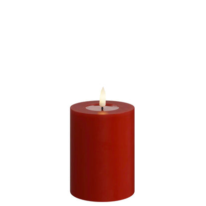 Led-kynttilä Punainen (Red) halk. 7,5 cm