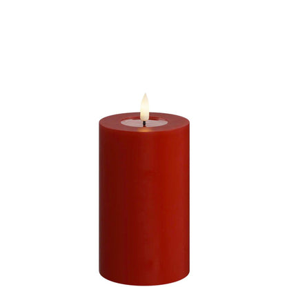 Led-kynttilä Punainen (Red) halk. 7,5 cm