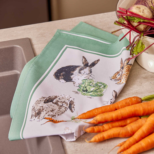 Keittiöpyyhe Puput - Rabbit Patch