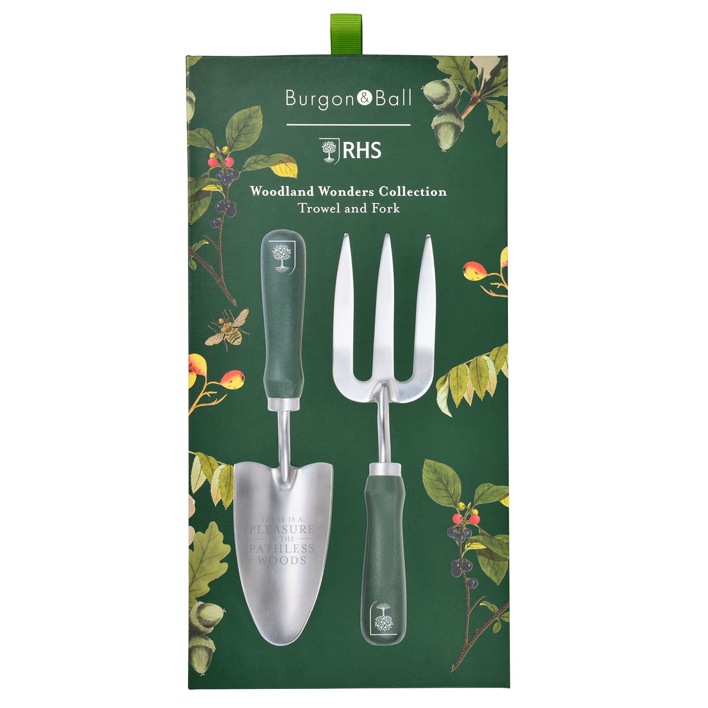 Istutuslapio ja rikkaruohohaarukka lahjalaatikossa - Woodland Wonders