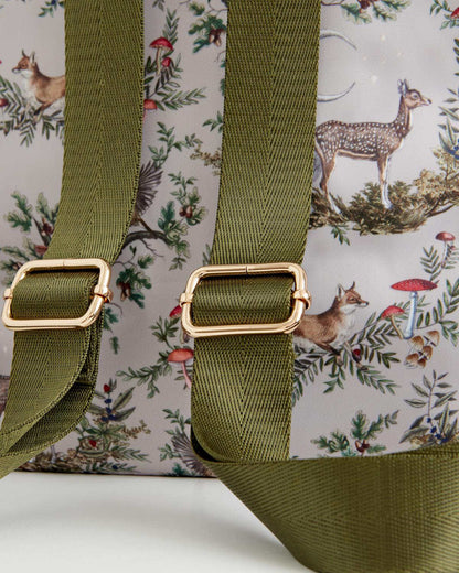Reppu pieni Woodland Harmaa