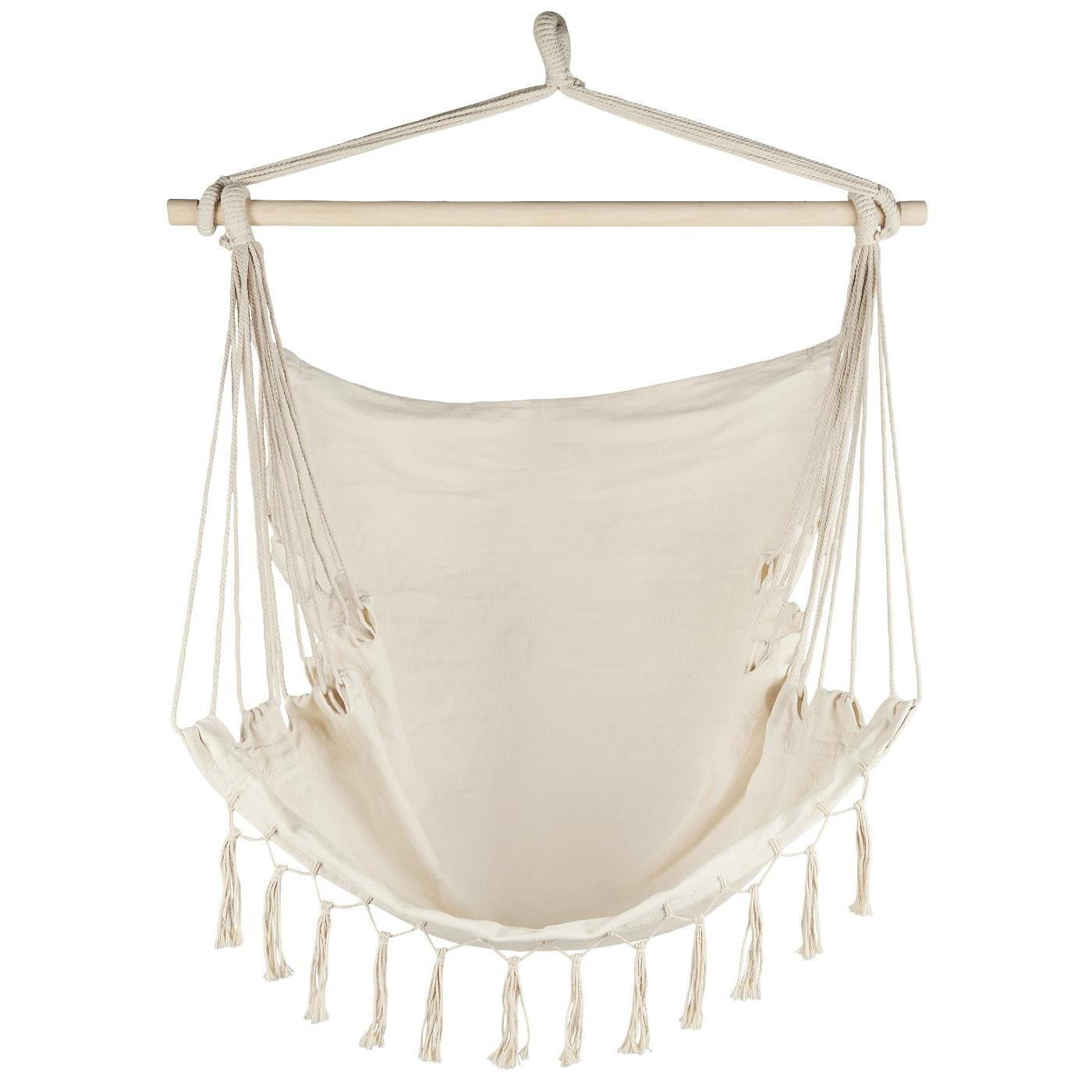 Valkoinen riippukeinu