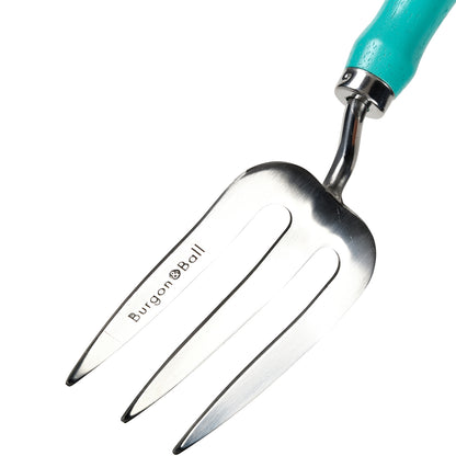 Istutuslapio ja rikkaruohohaarukka lahjalaatikossa Flora & Fauna