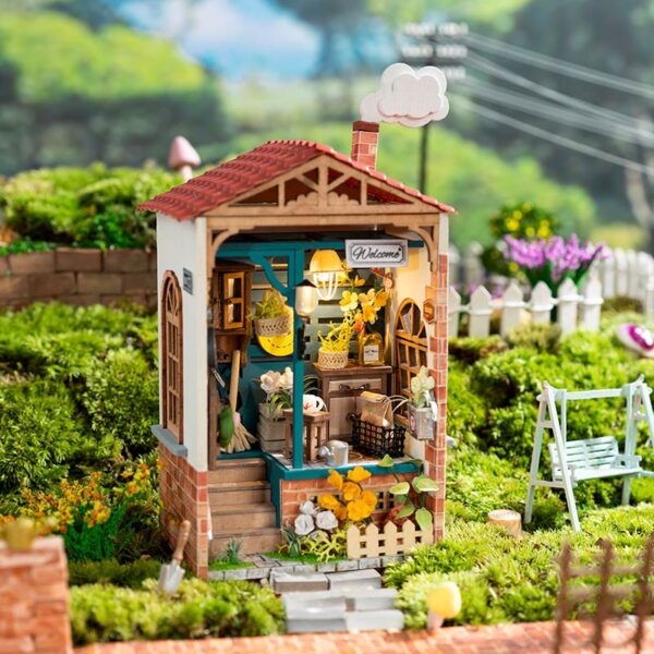 minitalo mini town robotime dream yard