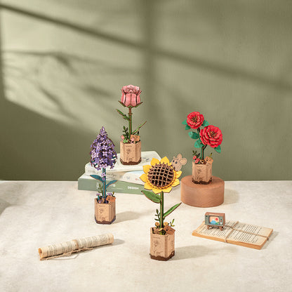 DIY Kukka Punainen kamelia - Red Camellia