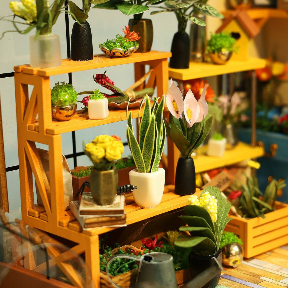 DIY Miniatyyritalo Kasvihuone - Cathy's Green House