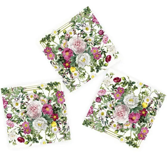 Servetti Ruusutarha - Rose Flower Garden 33 x 33 cm - 20 kpl