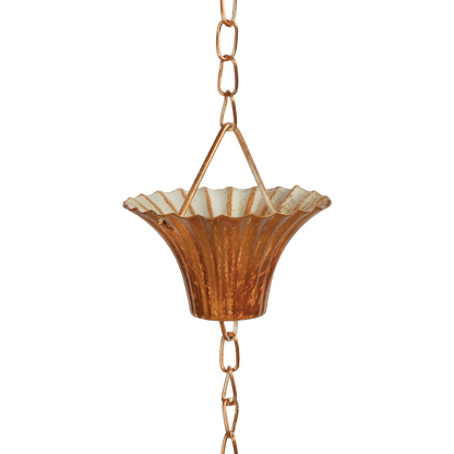 Sadeketju kuparin värinen 2, 5 m