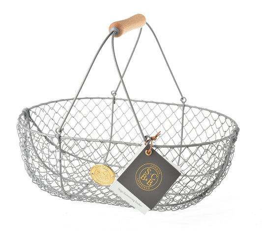 Sadonkorjuukori iso harmaa - Sophie Conran