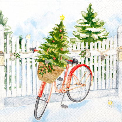 Servetti Joulupyörä 33 x 33 cm, 20 kpl