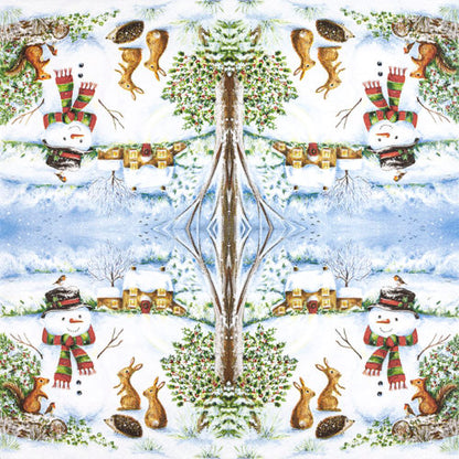 Servetti Lumiukko 33 x 33 cm, 20 kpl