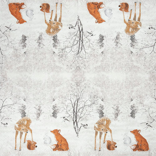 Servetti Metsäneläimet 33 x 33 cm, 20 kpl