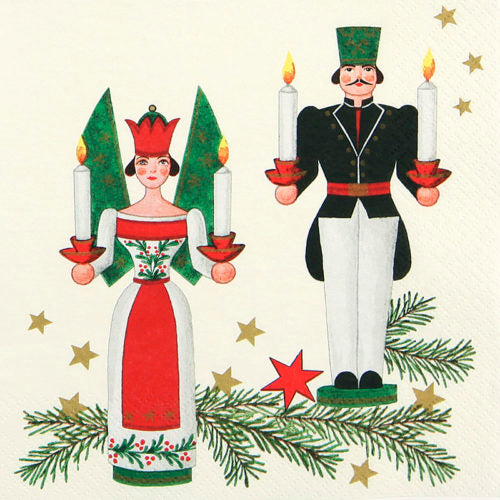 Servetti pähkinänsärkijät 33 x 33 cm, 20 kpl