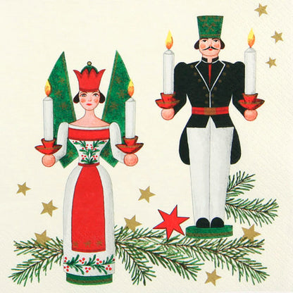 Servetti pähkinänsärkijät 33 x 33 cm, 20 kpl