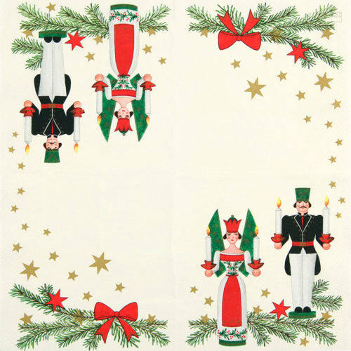 Servetti pähkinänsärkijät 33 x 33 cm, 20 kpl