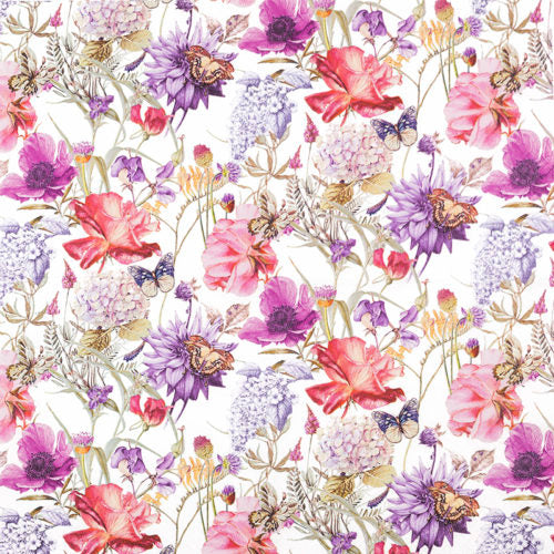 Servetti Kukkaniitty - Floral poem 33 x 33 cm, 20 kpl