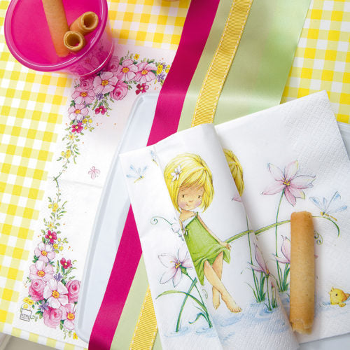 Servetti  Cute flowers 25 x 25 cm