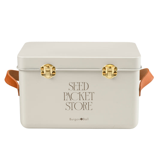 Siemenpussien säilytyslaatikko vaaleanruskea - Mushroom