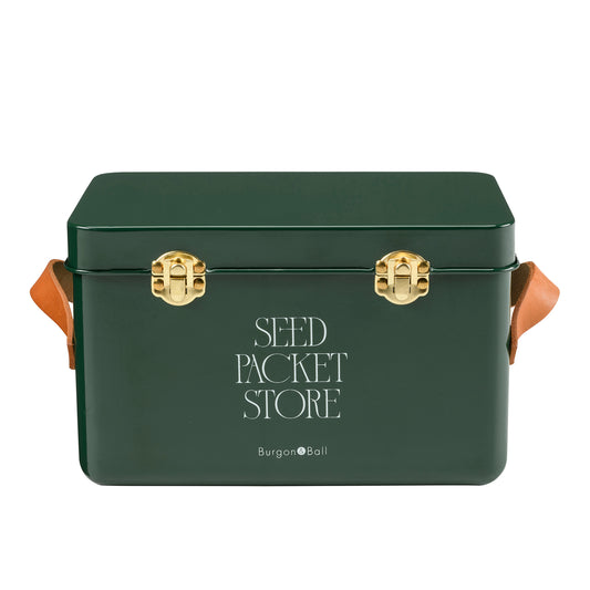 Siemenpussien säilytyslaatikko vihreä - Heritage Green