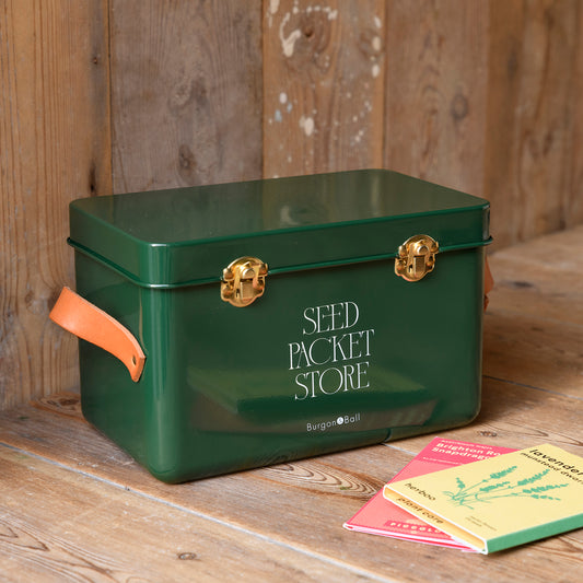 Siemenpussien säilytyslaatikko vihreä - Heritage Green