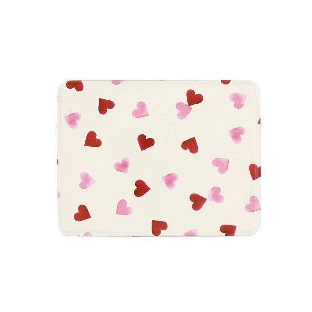 Peltirasia Sydämet - Pink Hearts 19x15 cm