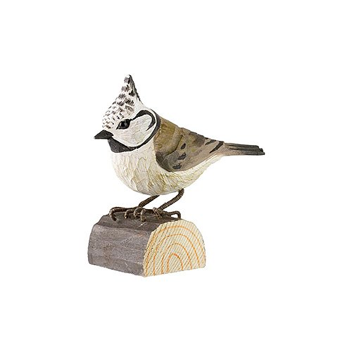 DecoBird koristelintu Töyhtötiainen - Crested Tit