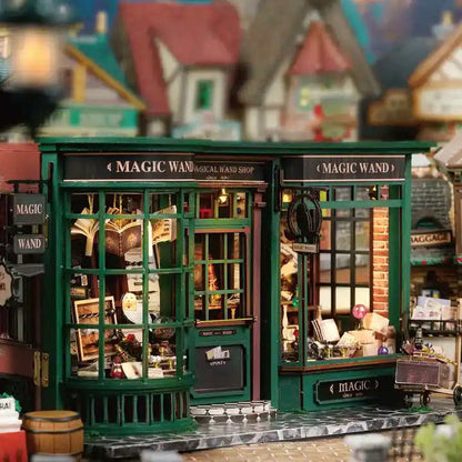 DIY Miniatyyritalo – Magic Shop