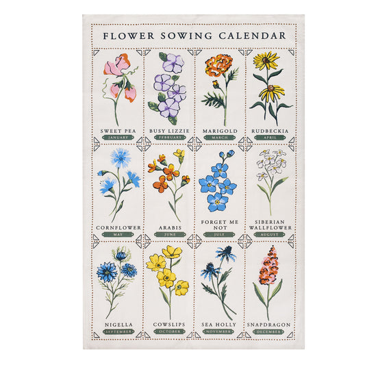 Keittiöpyyhe Time to Grow Flowers