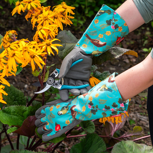 Puutarhakäsineet pitkällä varrella Flora & Fauna