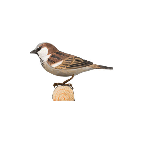 DecoBird koristelintu Varpunen - House Sparrow