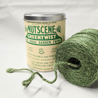 String In a Tin juuttinaru vihreä - Greentwist