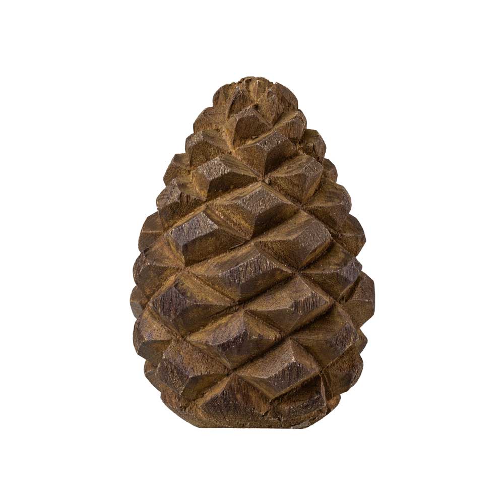 Käsin veistetty vedin / nuppi Käpy